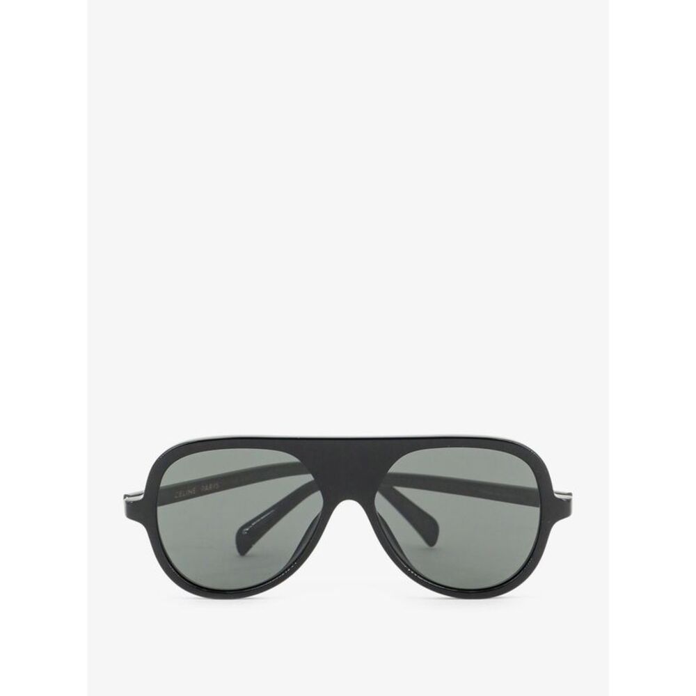 Celine Men Black Frame 66 Acetate Sunglasses